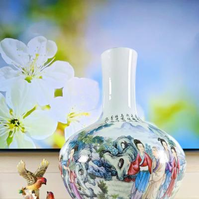 BÌNH SỨ CAO CẤP HỌA TIẾT THẬP NHỊ KIM THOA